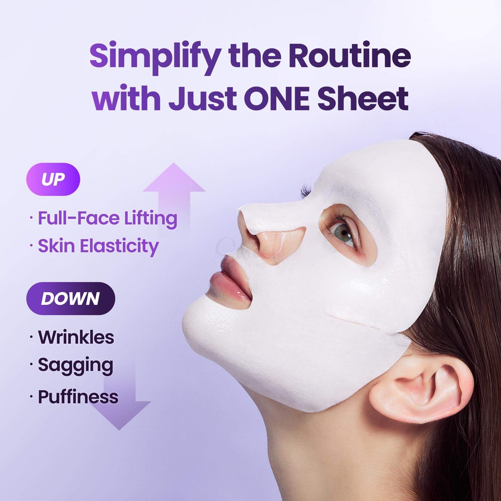 【韩国】 BIOHEAL BOH 3D提拉紧致面霜面膜贴 加赠套装 (5+1片) -  - 3@ - Sweet Living