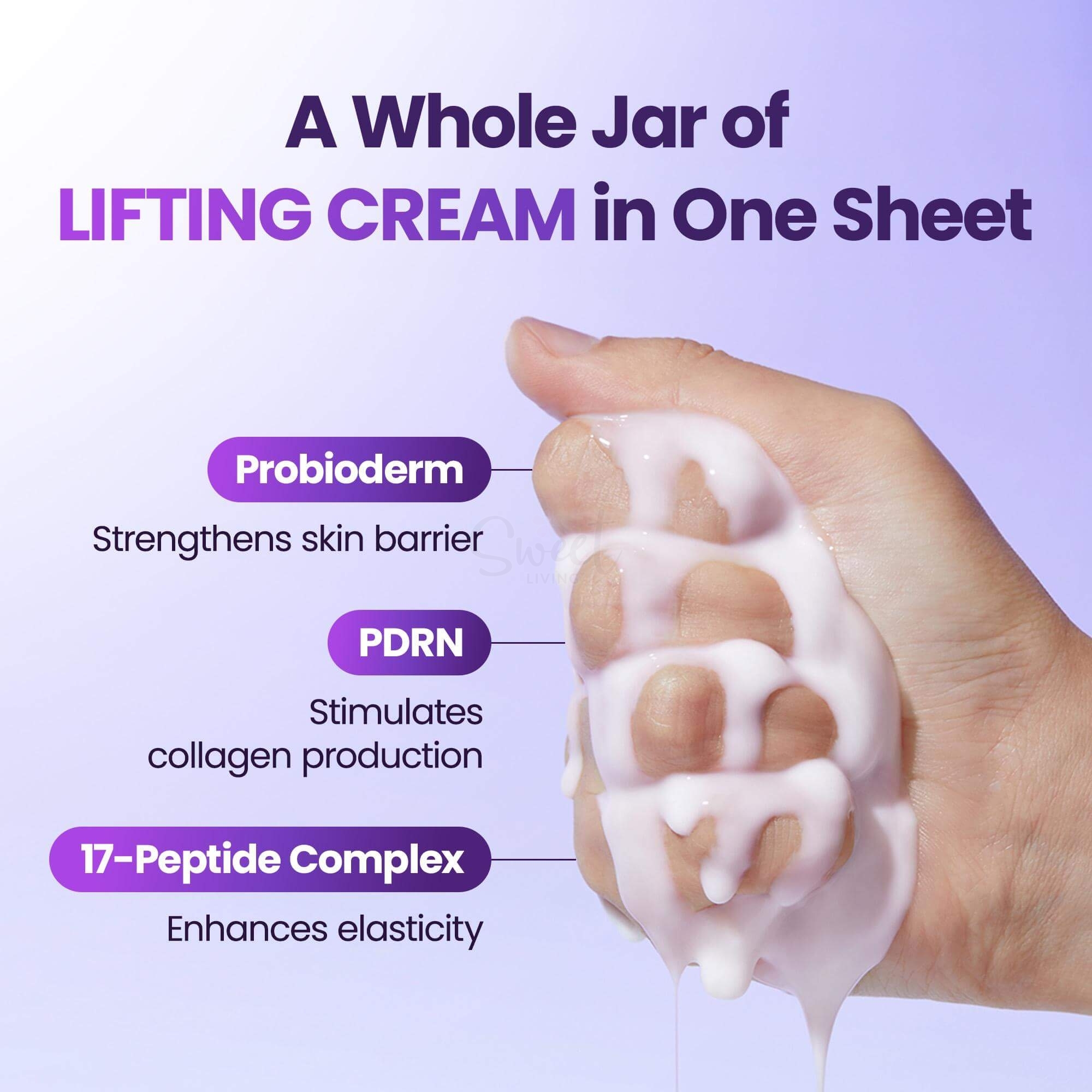 【韩国】 BIOHEAL BOH 3D提拉紧致面霜面膜贴 加赠套装 (5+1片) -  - 4@ - Sweet Living
