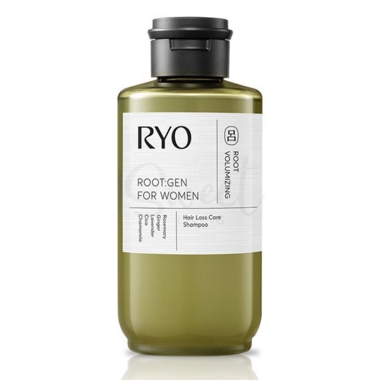 【韩国】RYO 韩国 ROOT:GEN 女性丰盈防脱洗发水 草本花香调清新自然 控油蓬松 242ml -  - 1@ - Sweet Living