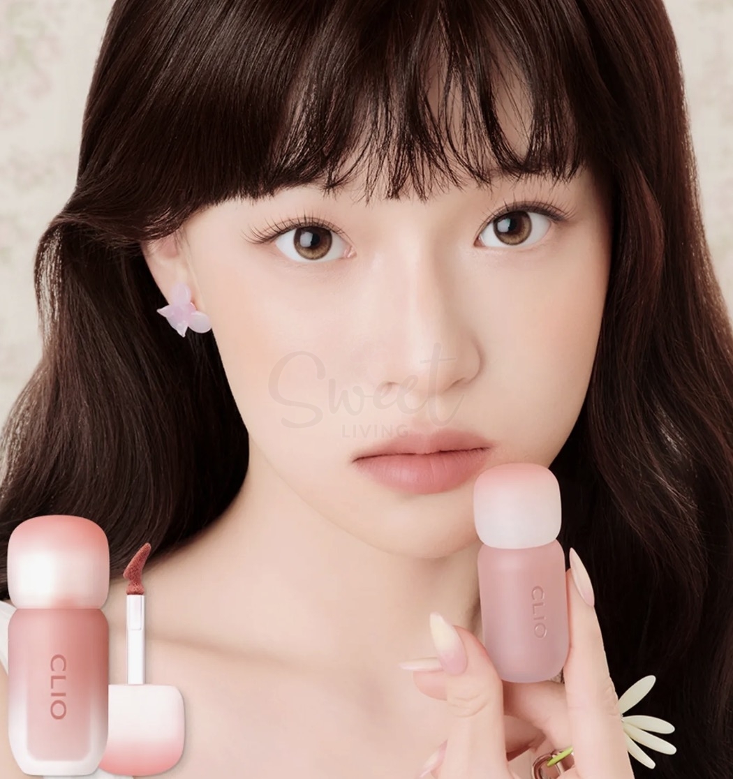 【韩国】Clio 珂莱欧 小胖墩 哑光唇釉 套组加赠迷你唇釉 113 晨雾珊瑚 -  - 2@ - Sweet Living